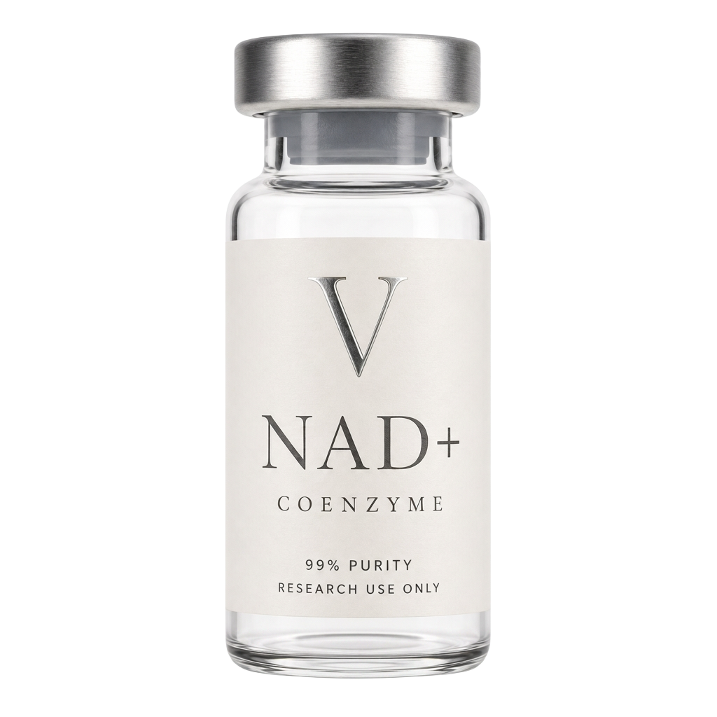 NAD+ research peptide vial