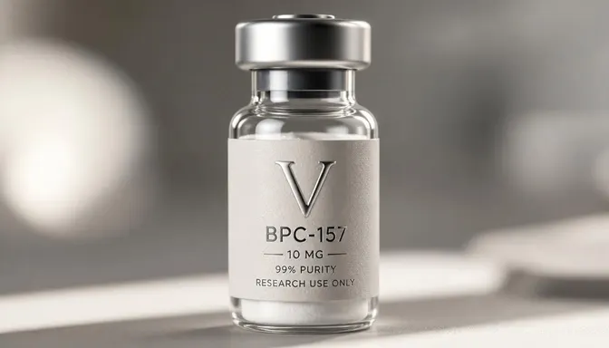 VOW LABS peptide vials arranged for third-party laboratory testing
